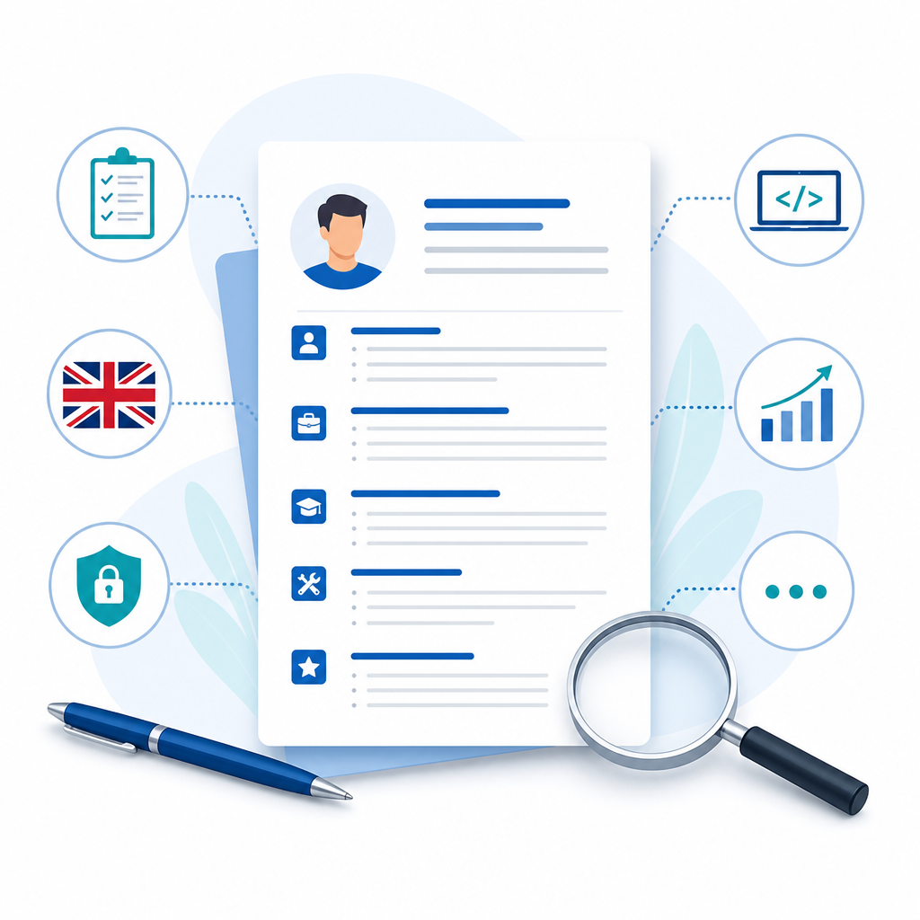 Illustration: UK IT CV rules