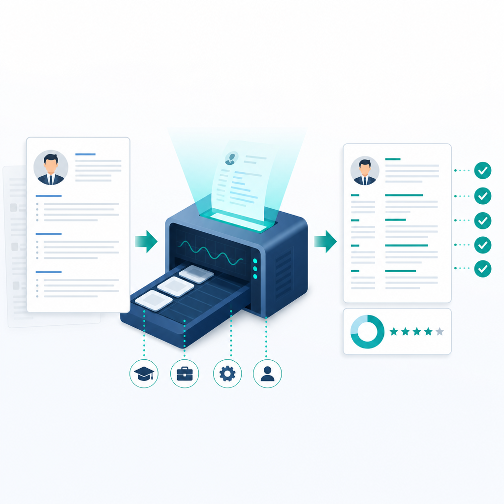 Illustration: How ATS reads your CV