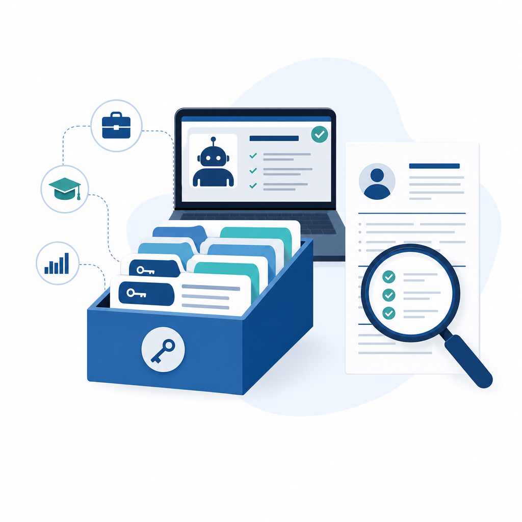 Illustration: ATS keyword bank