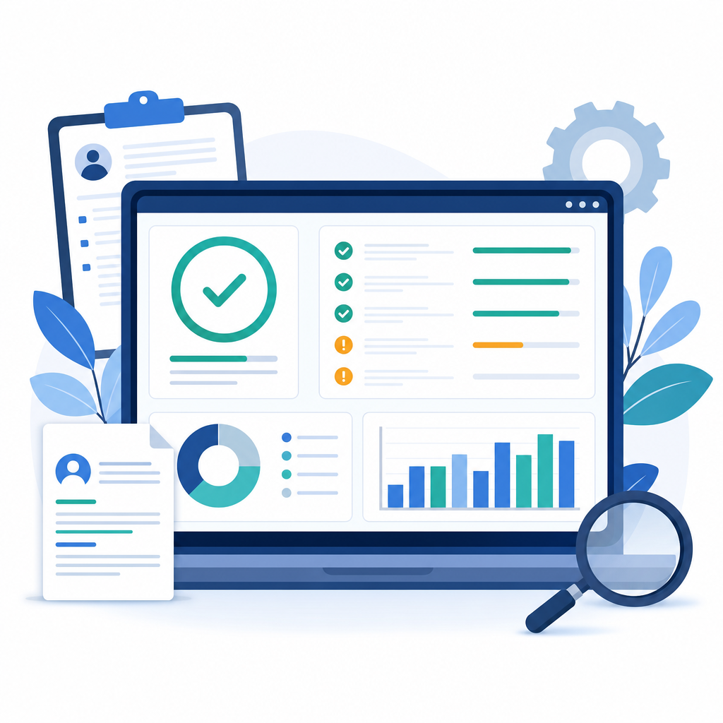 Illustration: ATS checker results